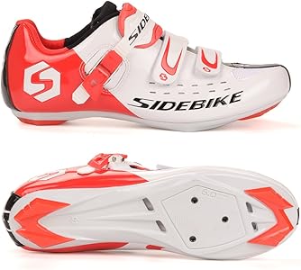 Amazon | [SIDEBIKE] 自転車 ビンディング シューズ ロード バイク